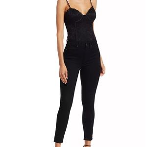 Cami NYC - THE GWENNETH CORSET BODYSUIT IN BLACK